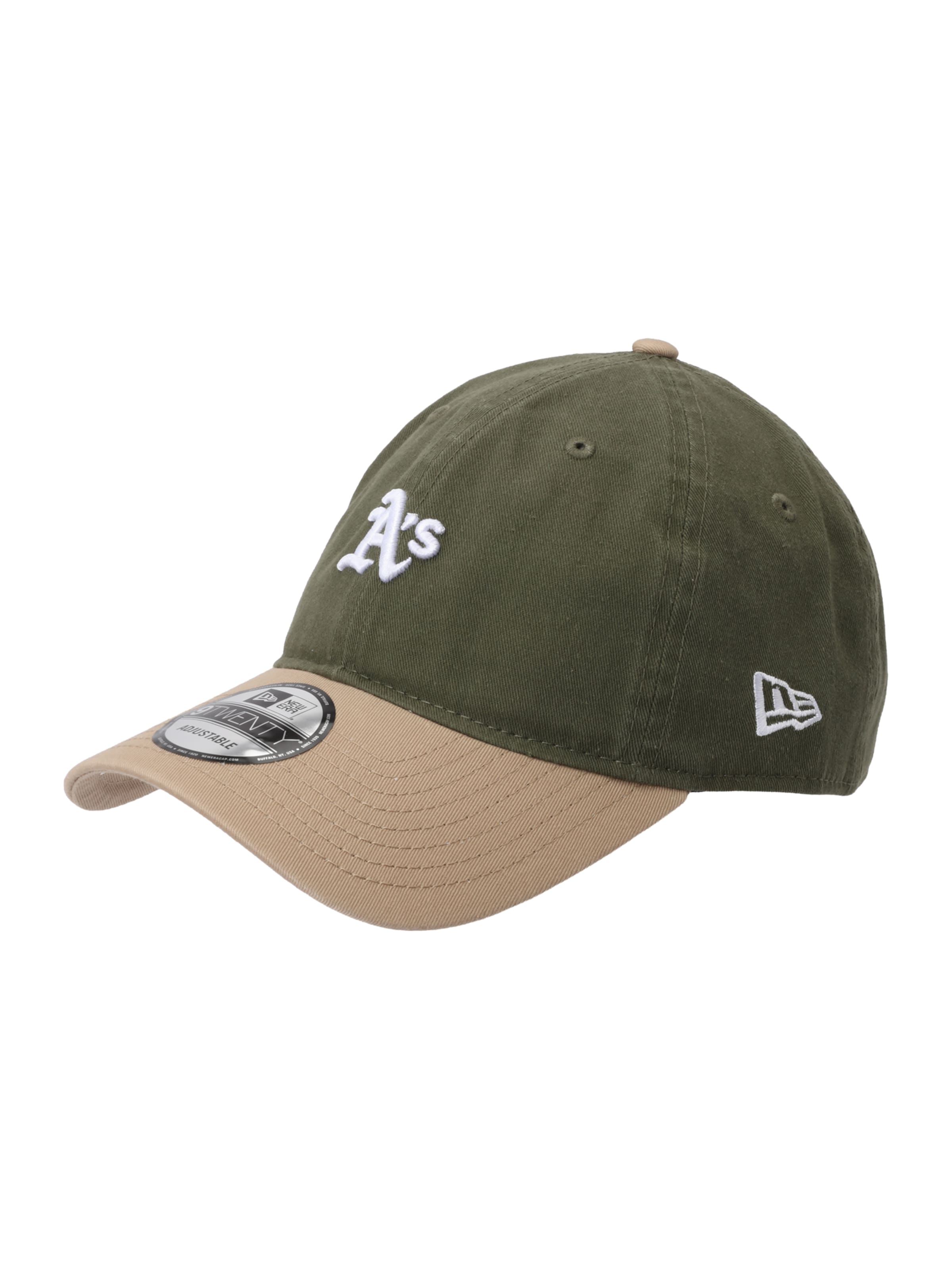 NEW ERA Pet '920 OAKATH' in Groen: voorkant
