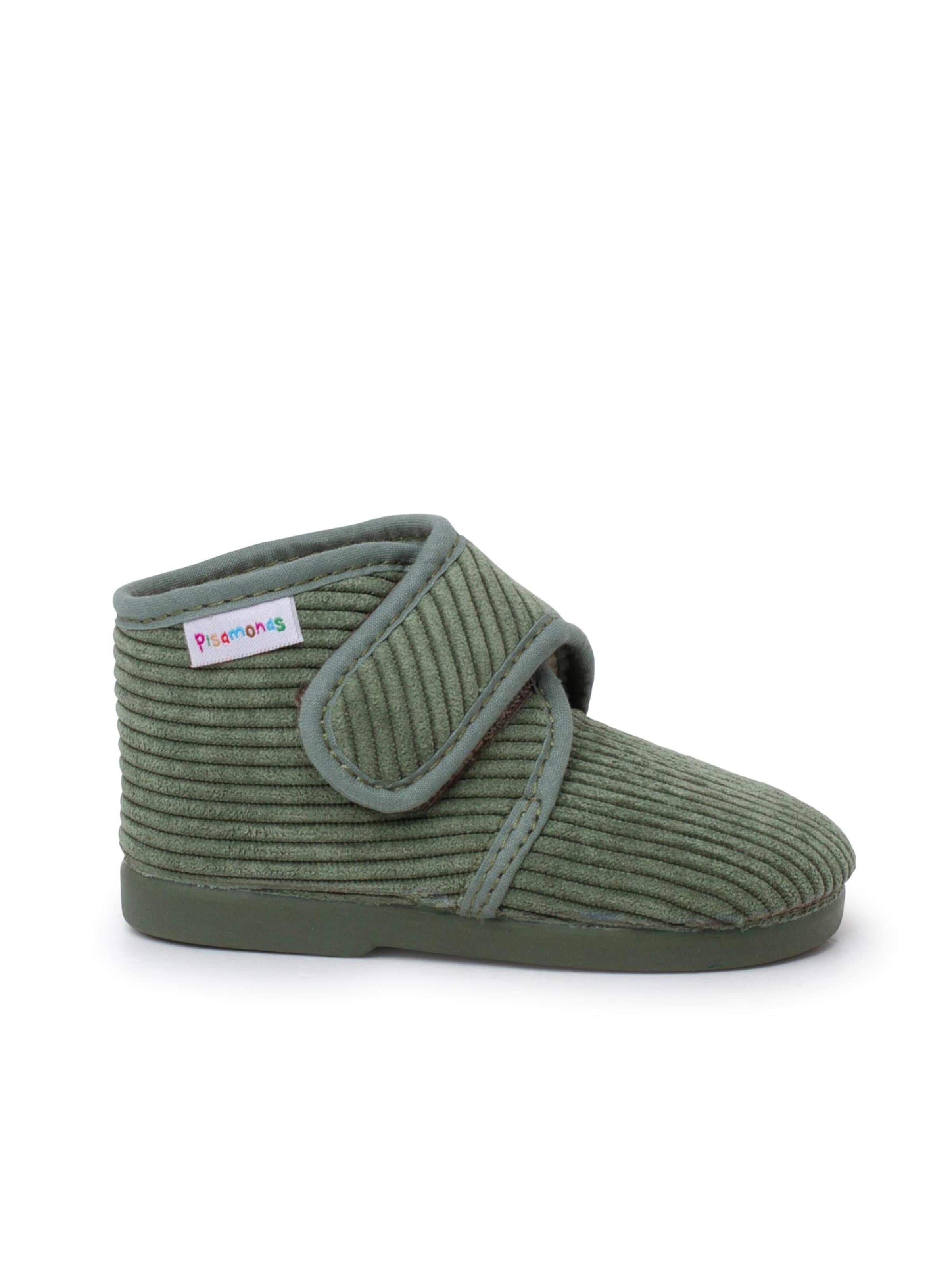 Pisamonas - Zapatillas de casa en verde