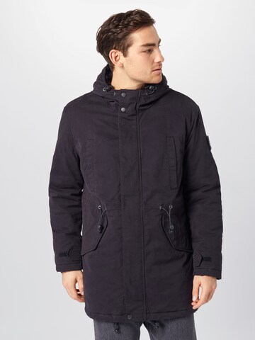 Parka d’hiver Marc O'Polo DENIM en noir : devant