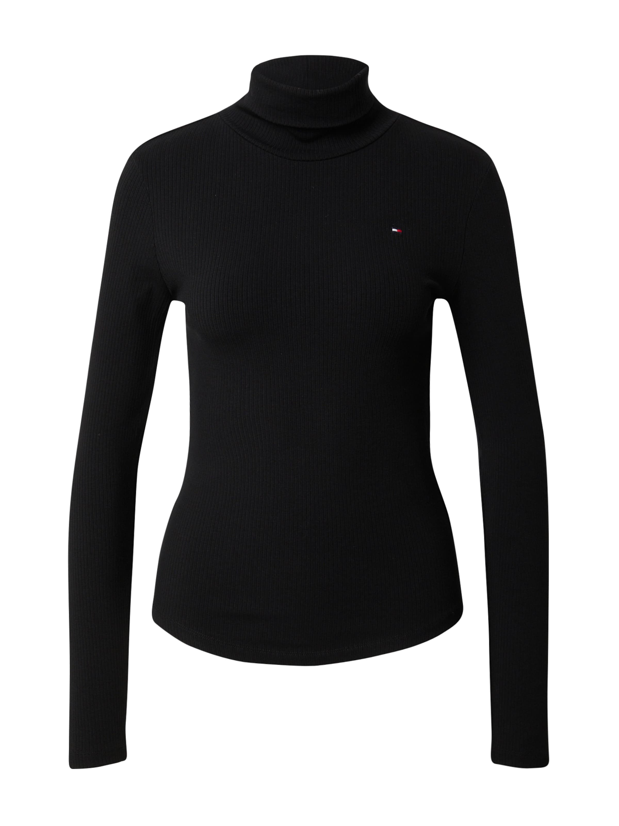 TOMMY HILFIGER Shirt in Black: front