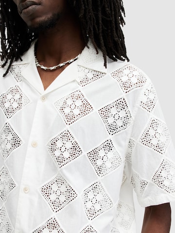 AllSaints Comfort fit Button Up Shirt 'VISTA' in White