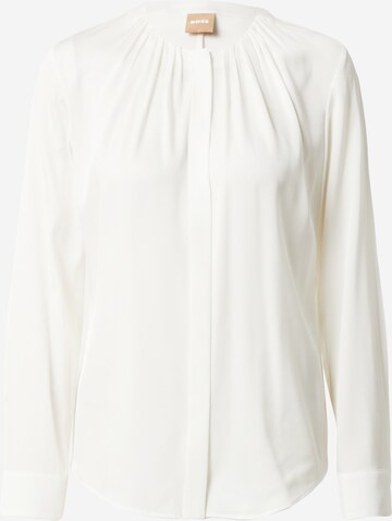 BOSS Blouse 'Banorah' in White: front