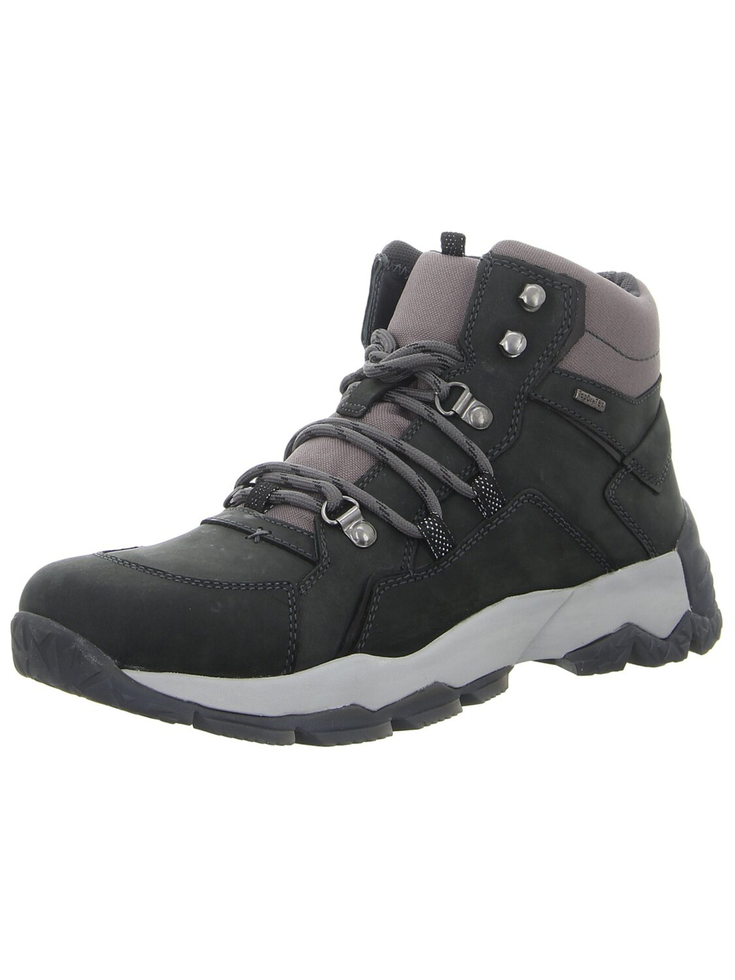 JOSEF SEIBEL Boots 'Herren Stiefelette 37950TE297/101 Echt Leder in schwarz' in Black: front
