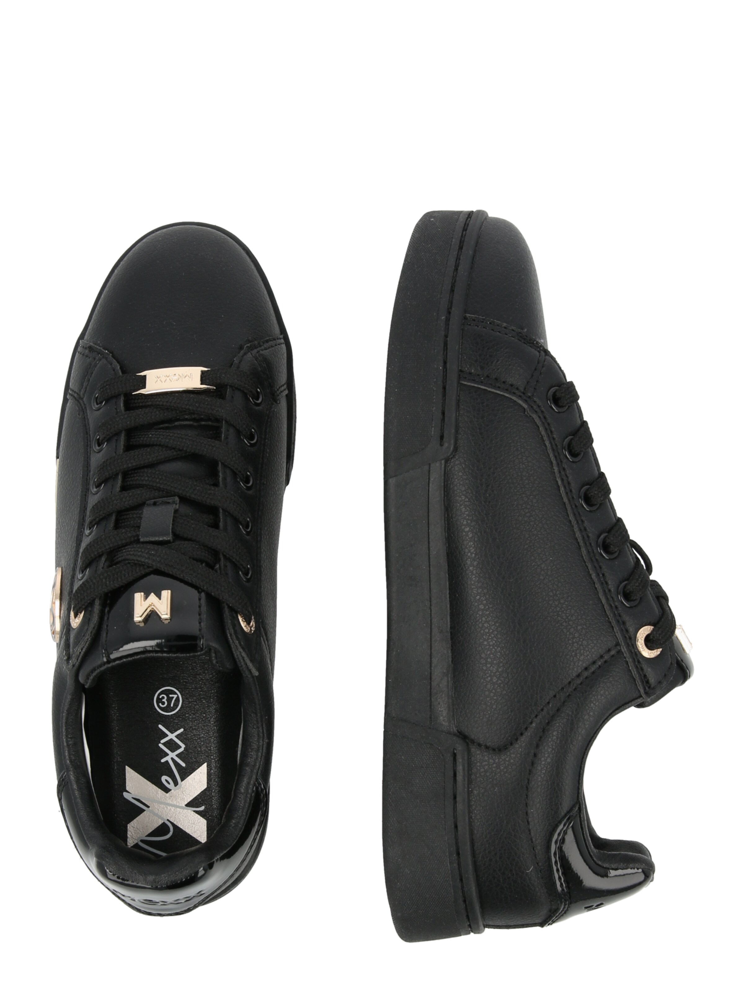 Sneaker low 'SYLVIA RAY' de la MEXX pe negru