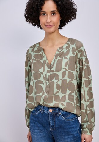STREET ONE Blouse in Green: front