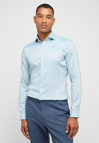 ETERNA Slim fit Button Up Shirt in Green: front