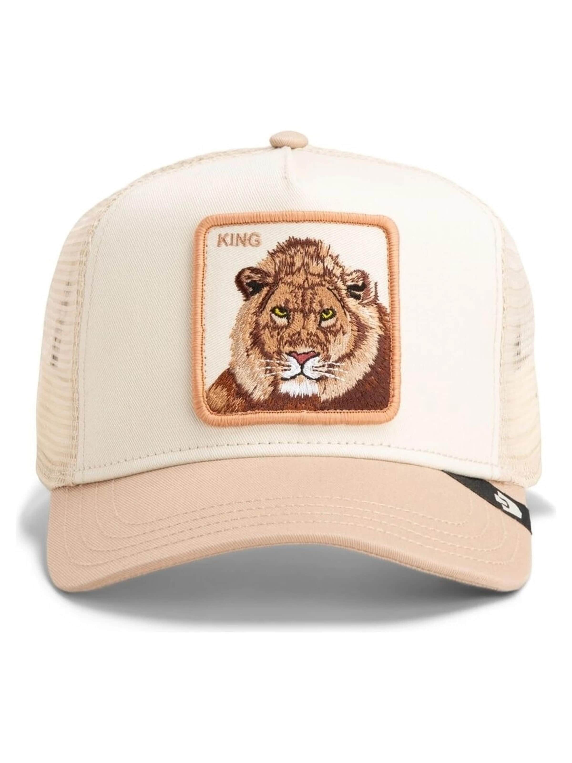 Casquette 'Gorra goorin bros beige leon king trucker cap' GOORIN Bros. en beige : devant