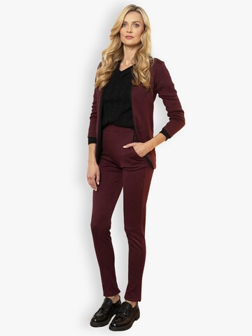 Skinny Pantalon HotSquash en rouge