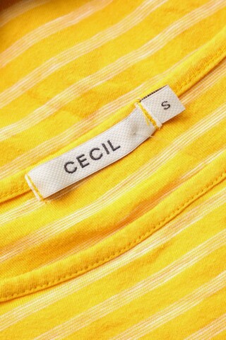 CECIL Shirt S in Gelb