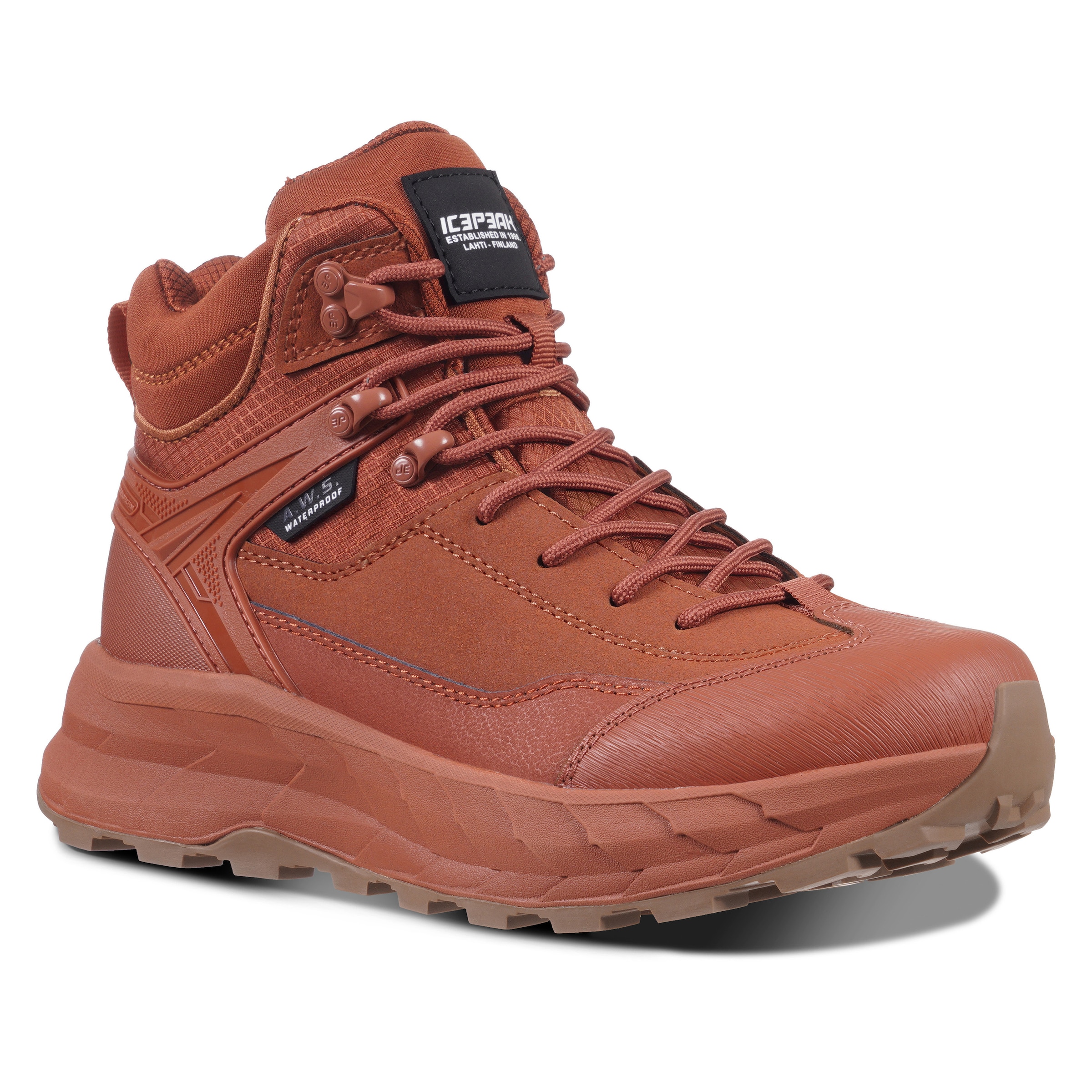 ICEPEAK Botki 'Akaa Ms' w kolorze pomarańczowy