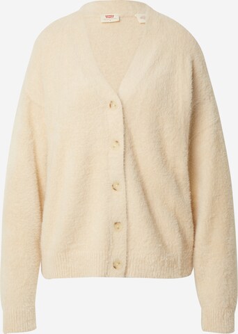 LEVI'S ® Strickjacke 'Gallery Cardigan' in Beige: predná strana