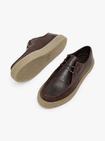 Mocassin 'Chad' Bianco en marron