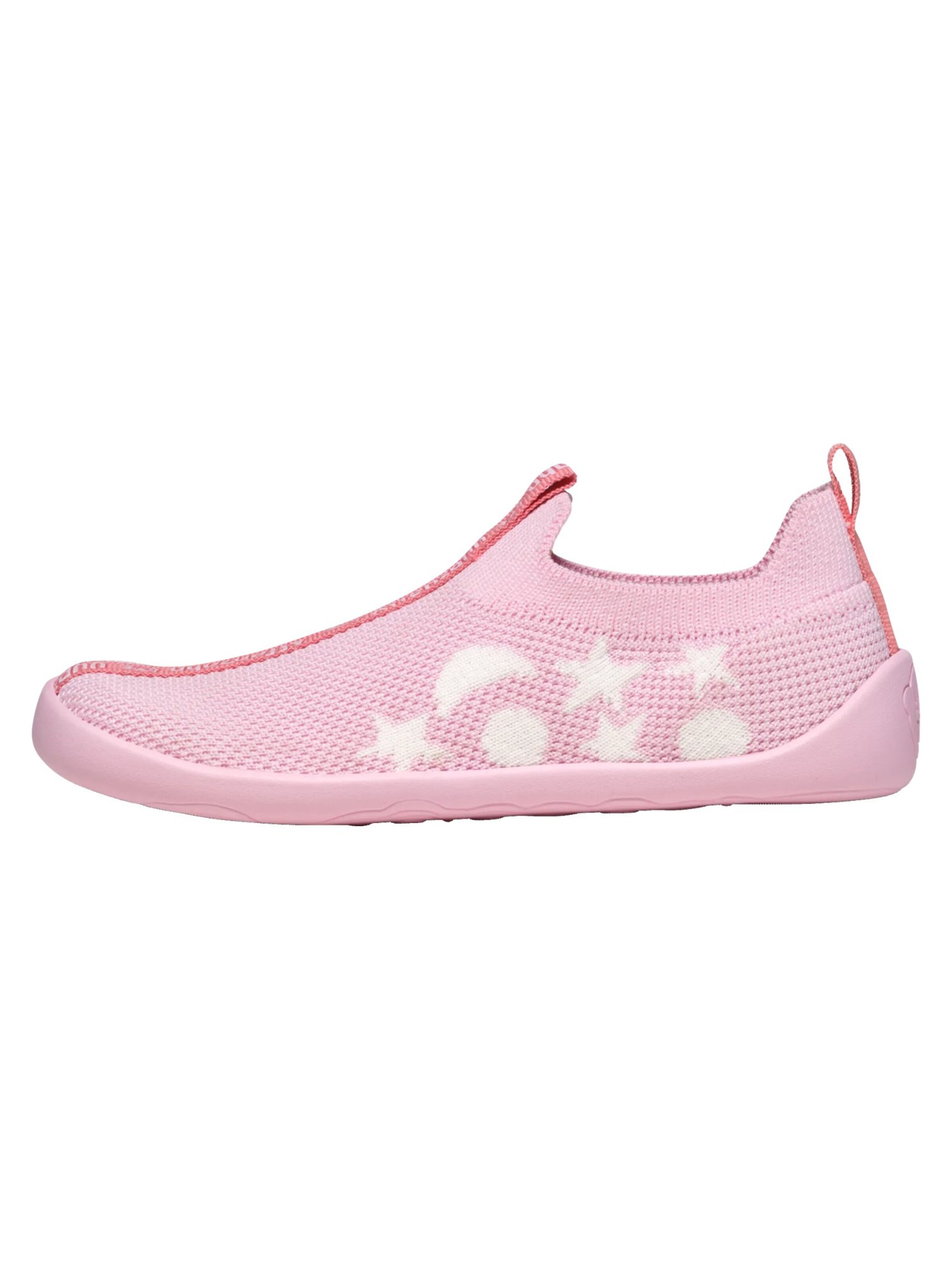 Affenzahn Hausschuh 'Flinky'‌‌‌‌ in Pink: Vorderseite