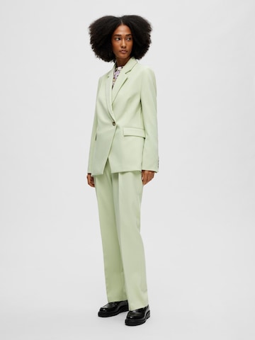 SELECTED FEMME - Blazer en verde