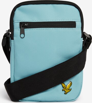 Lyle & Scott Skuldertaske i blå: forside