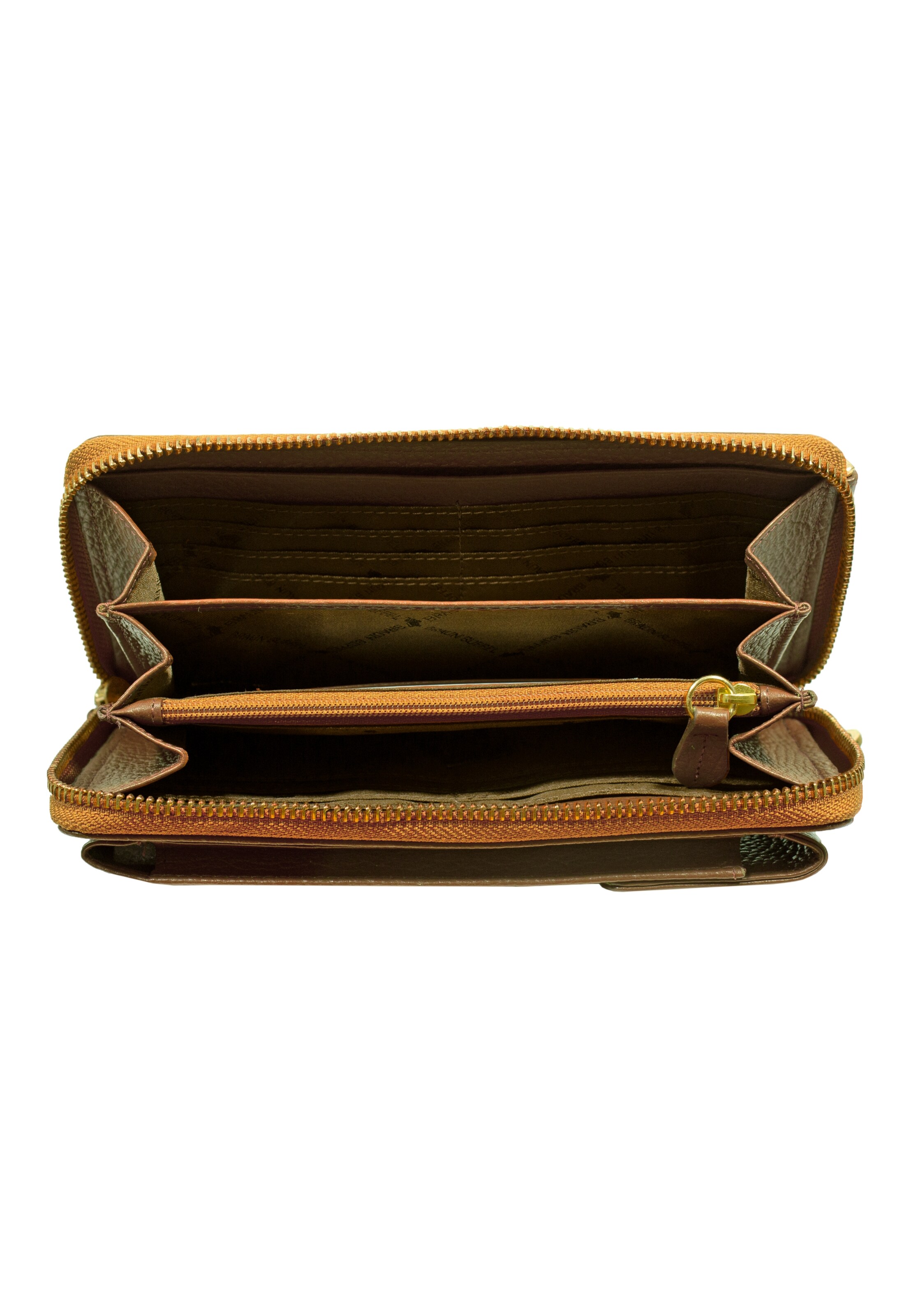 Braun Büffel Portemonnaie in Braun