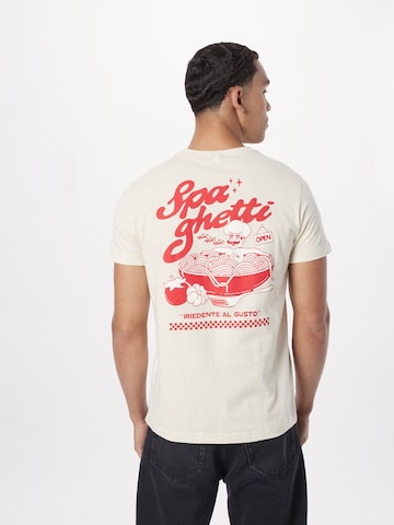 Iriedaily Shirt 'Spa Ghetti' in Wit