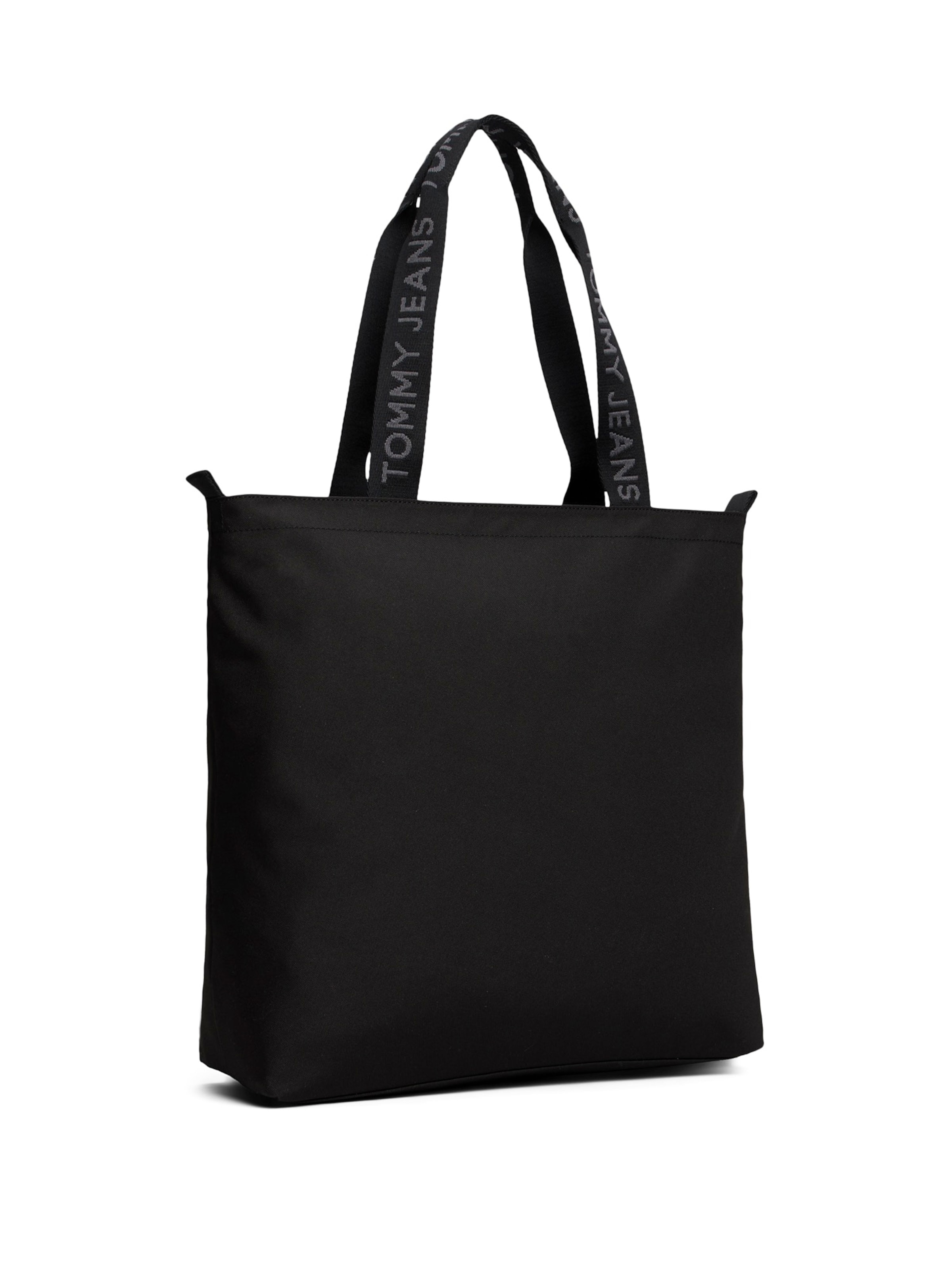 Tommy Jeans Shopper 'Ess' in Zwart