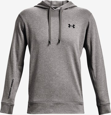 UNDER ARMOUR Sportsweatshirt in Grau: predná strana