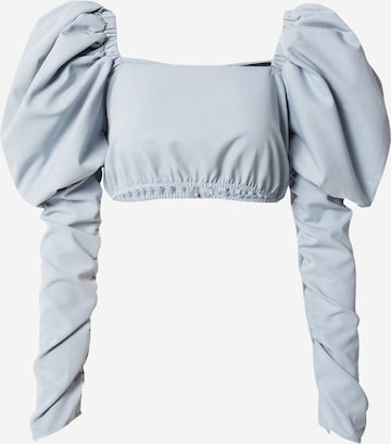 Misspap - Blusa em azul: frente