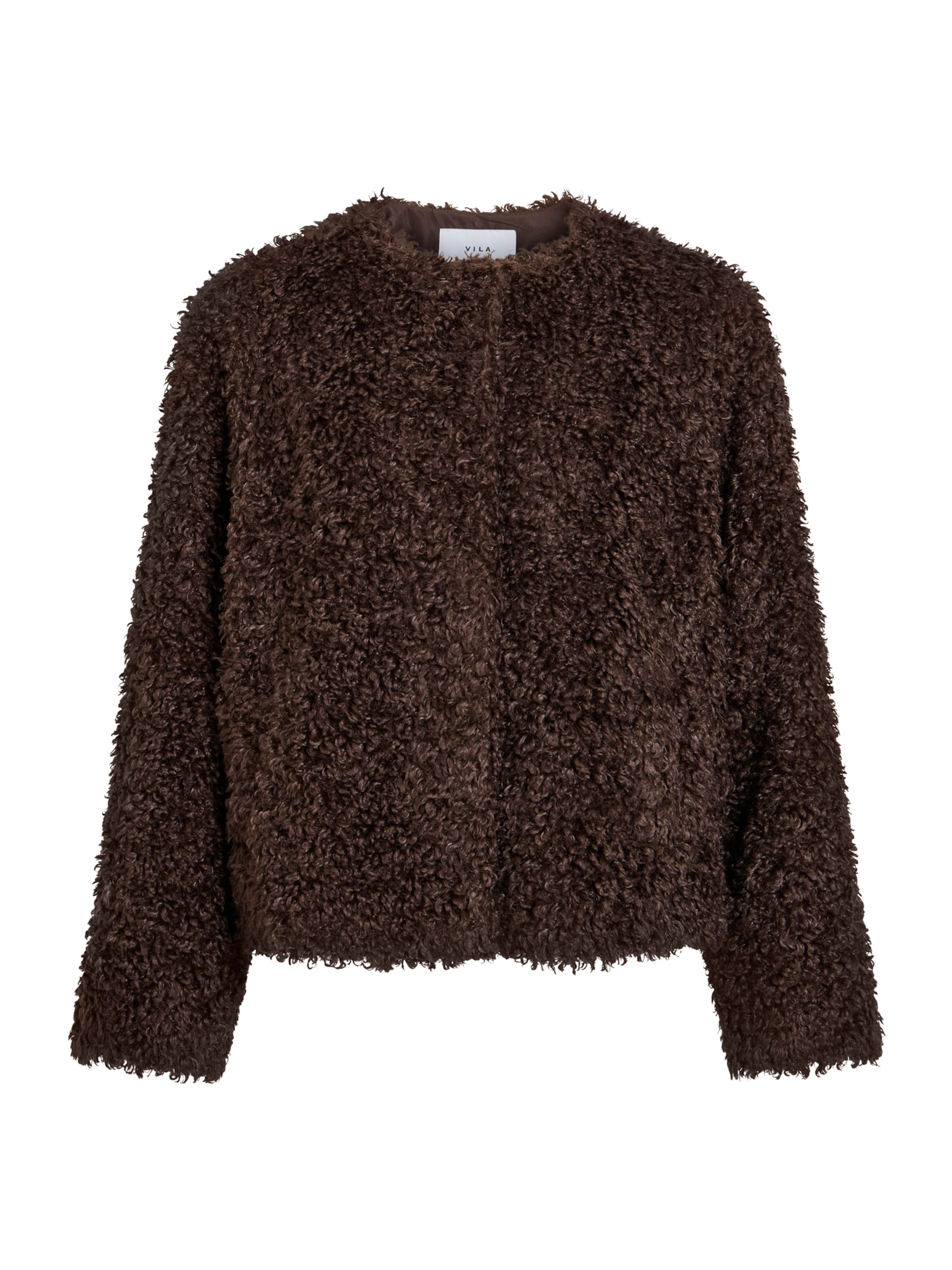 VILA - Chaqueta de entretiempo 'VIMAJDA' en marrón: frente