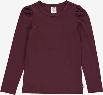 T-Shirt 'Cozy Me' Müsli by GREEN COTTON en rouge : devant