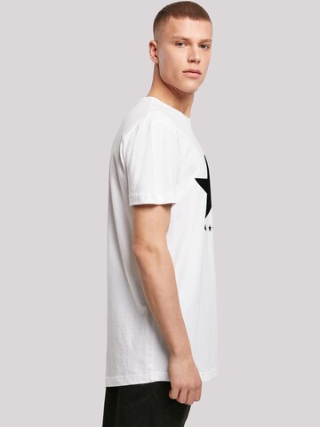 T-Shirt 'David Bowie' F4NT4STIC en blanc