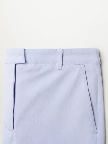 MANGO Slimfit Broek 'Cola' in Blauw