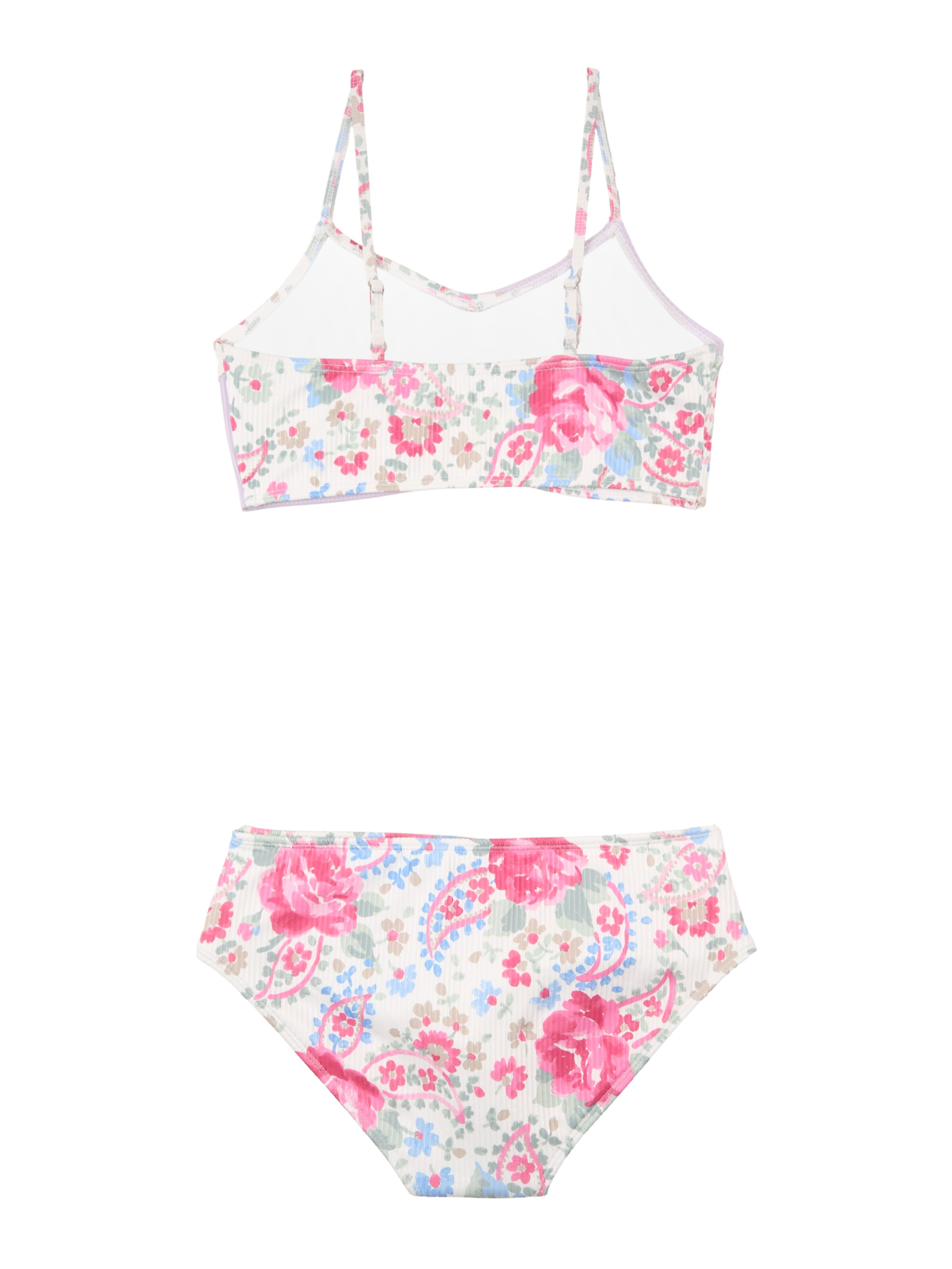 Abercrombie & Fitch Bustier Bikini w kolorze fioletowy