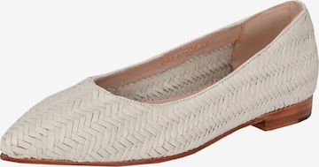 Crickit Ballet Flats 'Janice' in White: front