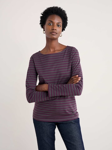 Seasalt Cornwall Shirt 'Sailor' in Lila: voorkant