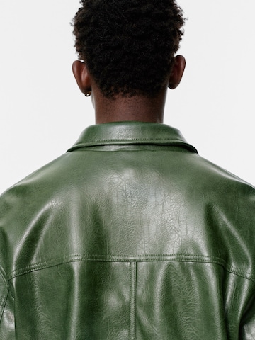 Veste mi-saison Pull&Bear en vert