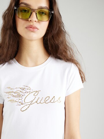 Tricou de la GUESS pe alb