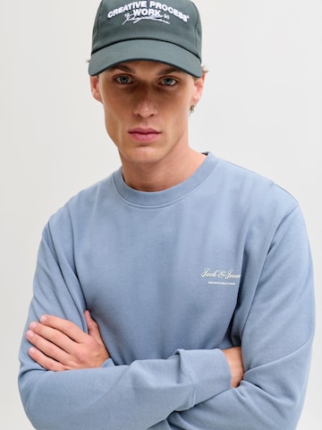 Sweat-shirt 'JJEARCHIVE' JACK & JONES en bleu