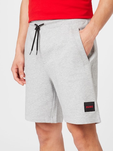 HUGO Red Regular Pants 'Diz' in Grey