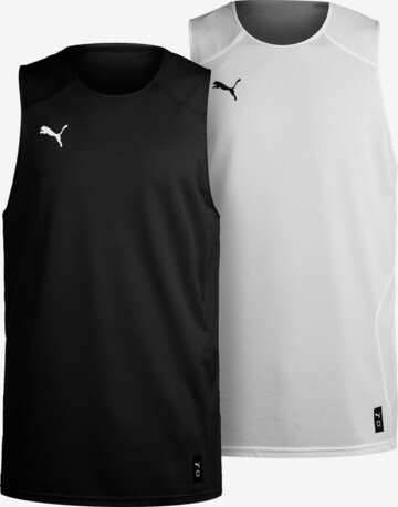 PUMA Sporttop 'Hoops Team Reverse' in Schwarz: Vorderseite