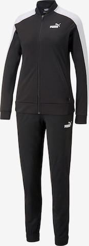 PUMA Sports Suit in Black: front