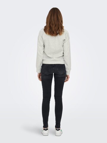 Sweat-shirt 'GINA' ONLY en gris