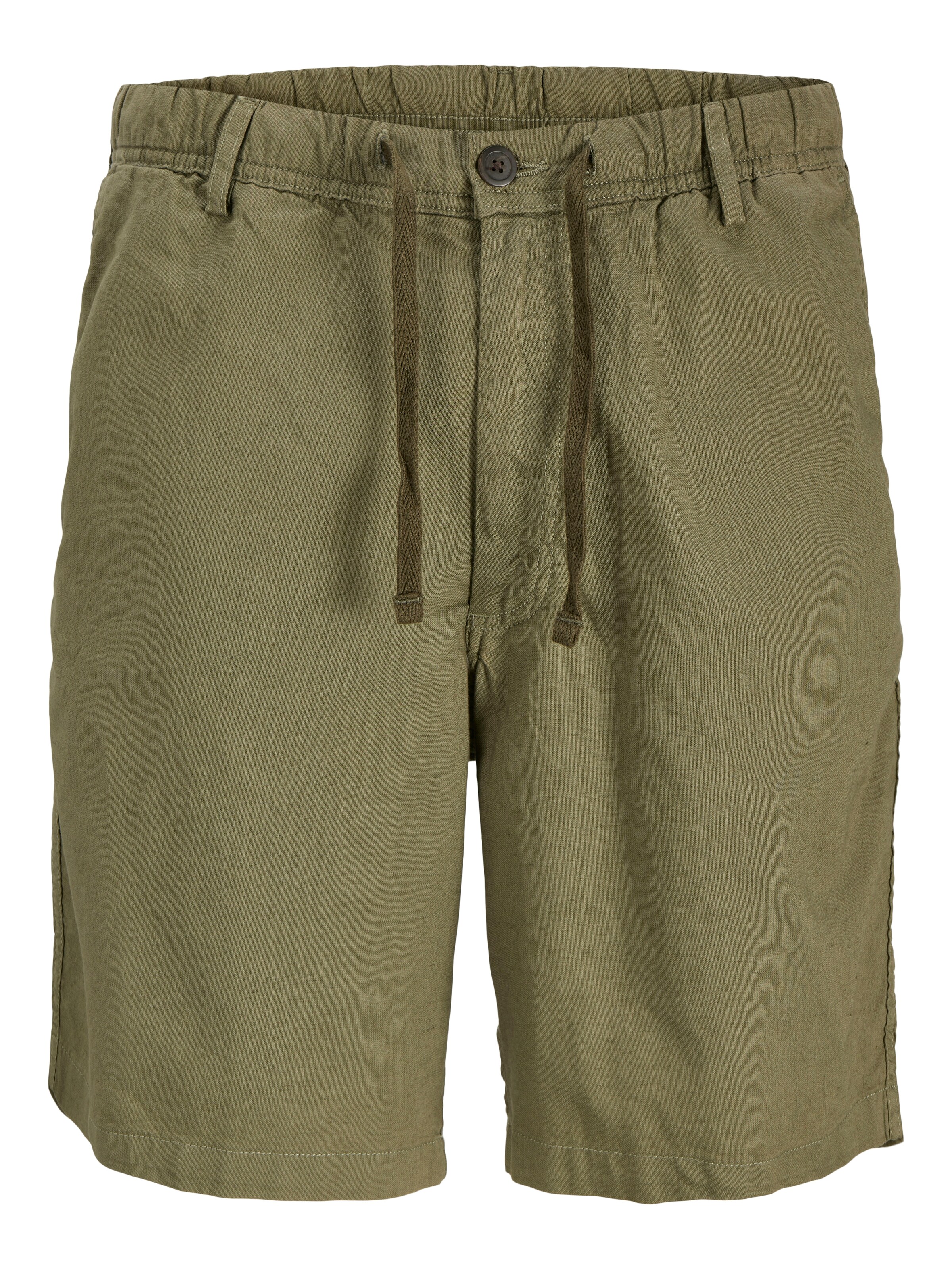Jack & Jones Plus Pants in Green: front