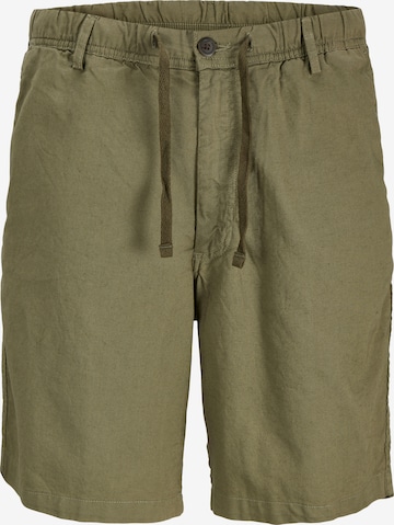 Jack & Jones Plus Shorts in Grün: Vorderseite