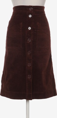 & Other Stories Skirt in XS in Brown: front