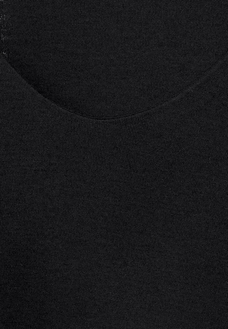 STREET ONE قميص بلون أسود
