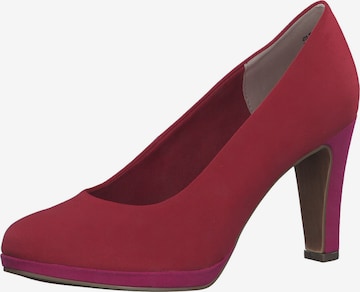 MARCO TOZZI - Zapatos con plataforma en rojo: frente