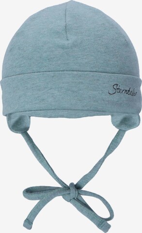 STERNTALER Beanie in Blue: front