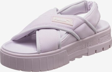 PUMA Sandals 'Mayze' in Purple: front