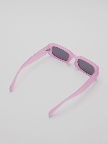 Pull&Bear Okulary przeciwsłoneczne w kolorze różowy