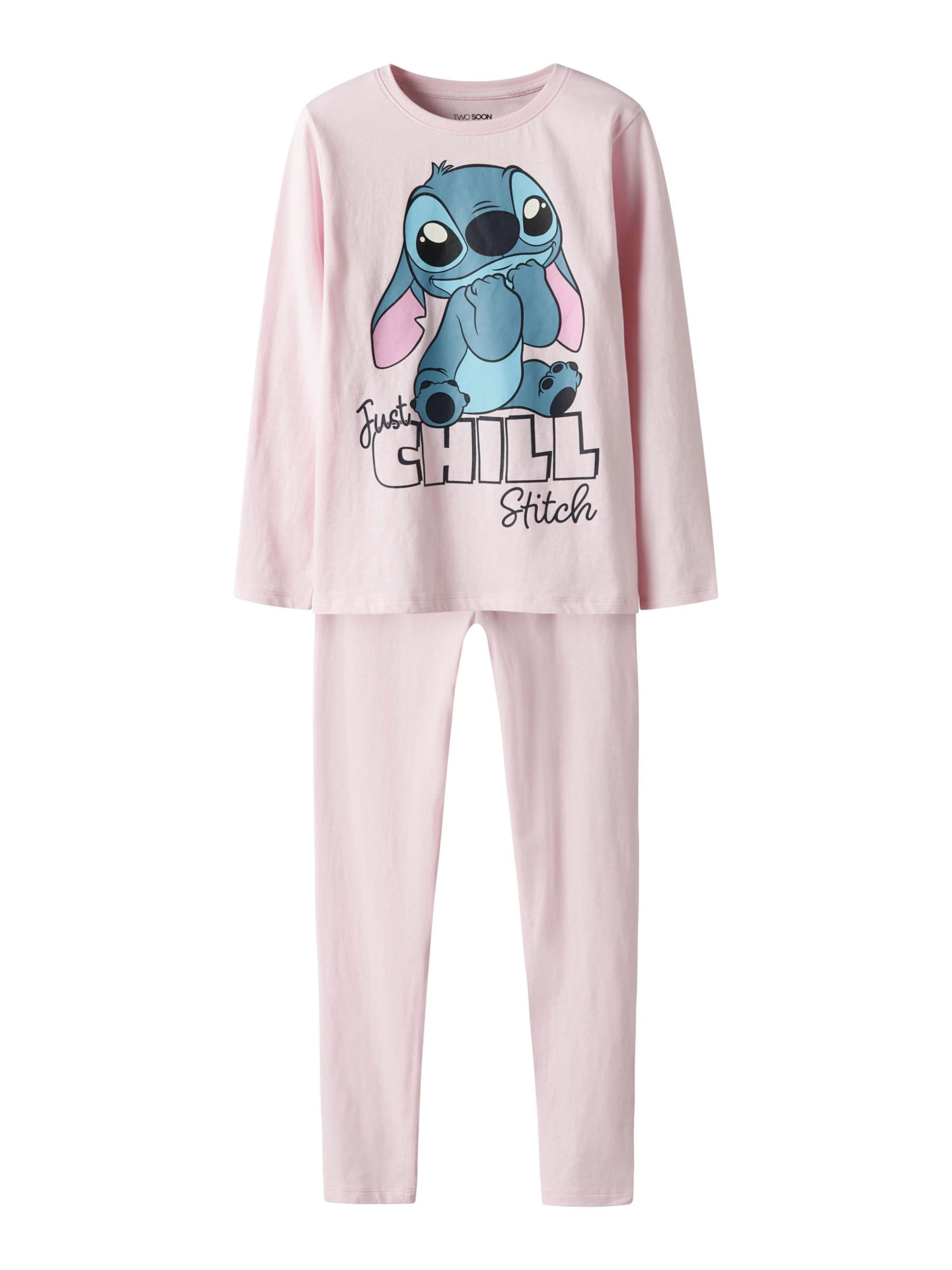 rozā TWO SOON Pidžama 'Stitch': no priekšpuses
