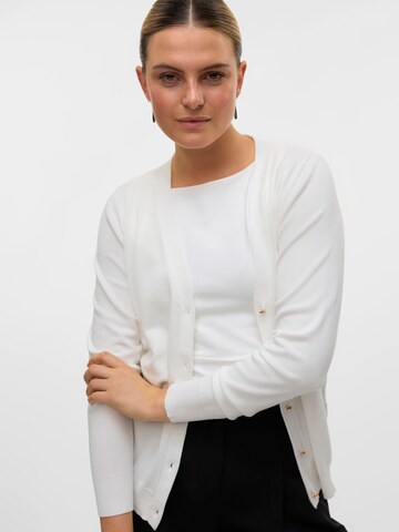 VERO MODA Cardigan 'SILJE' i hvid