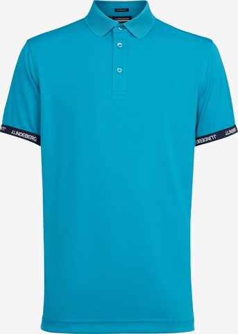 J.Lindeberg - Camiseta en azul: frente