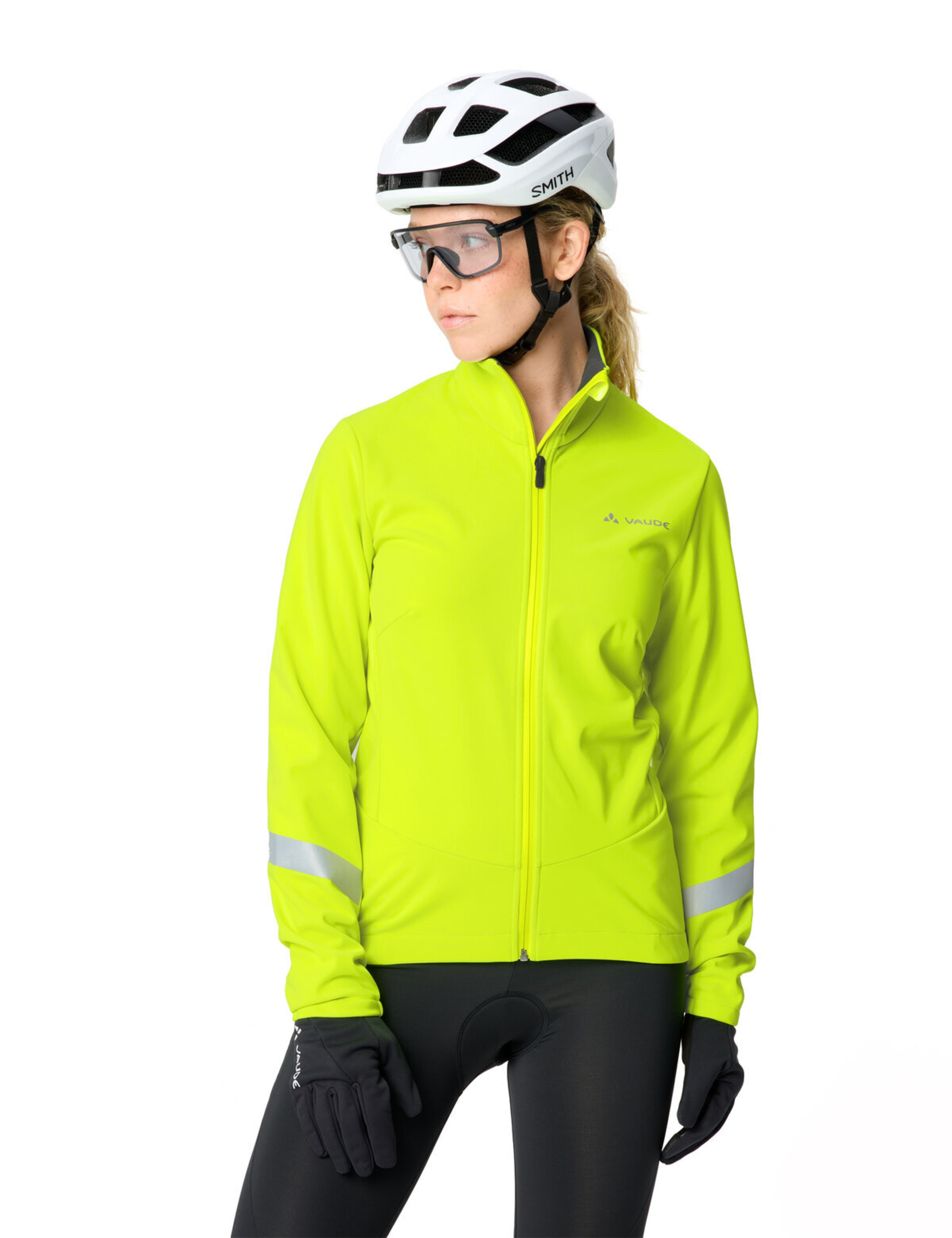 VAUDE Sports jacket 'Matera III' in Yellow
